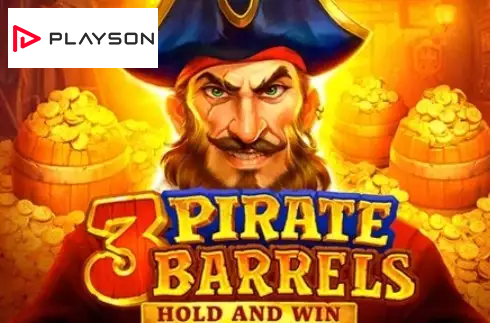 3 Pirate Barrels